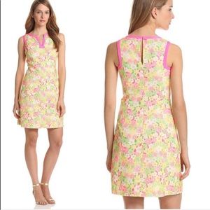 Lilly Pulitzer • Percy Floral Lace Shift Dress 8